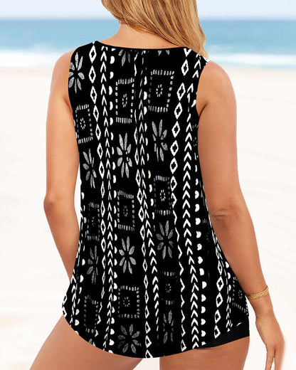 Lorna® | Tweedelige tankini met print