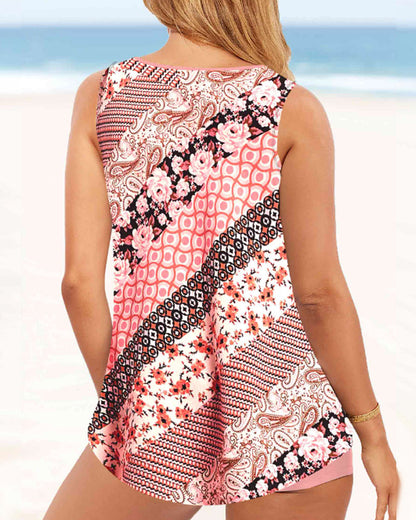 Lorna® | Tweedelige tankini met print