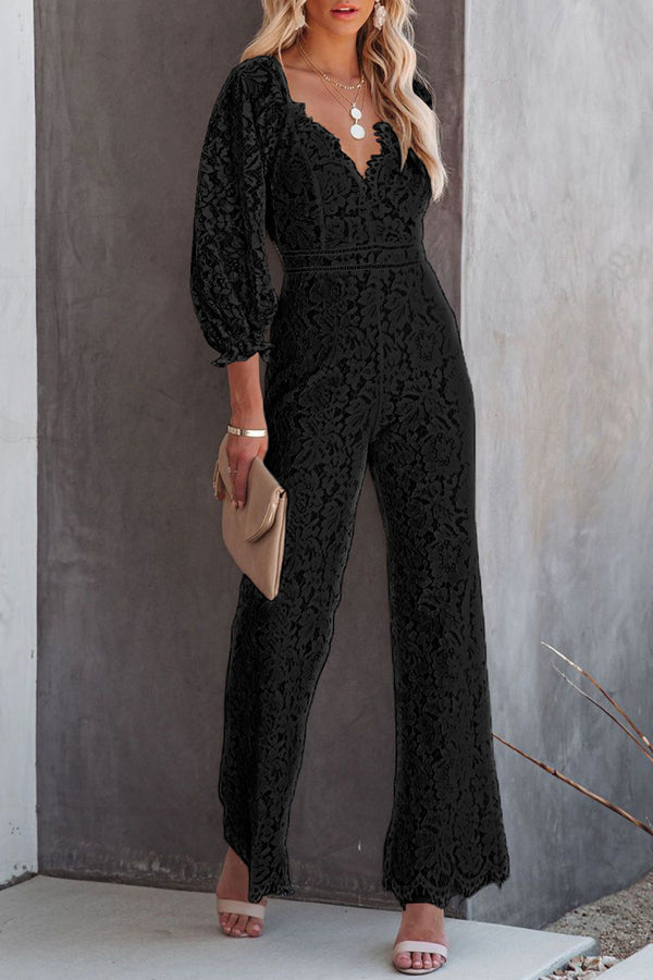 Diamant Eenvoudige en stijlvolle algemene jumpsuit