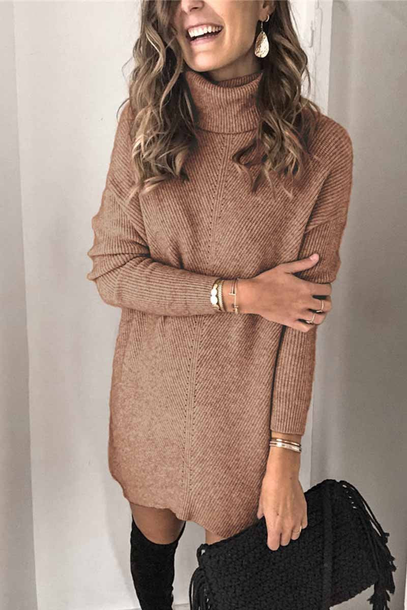 Audrina | Relaxed en Stijlvol winterjurk