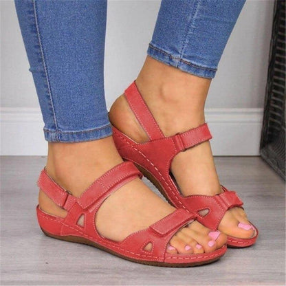 Modieuze en ondersteunende orthopedische wintersandalen