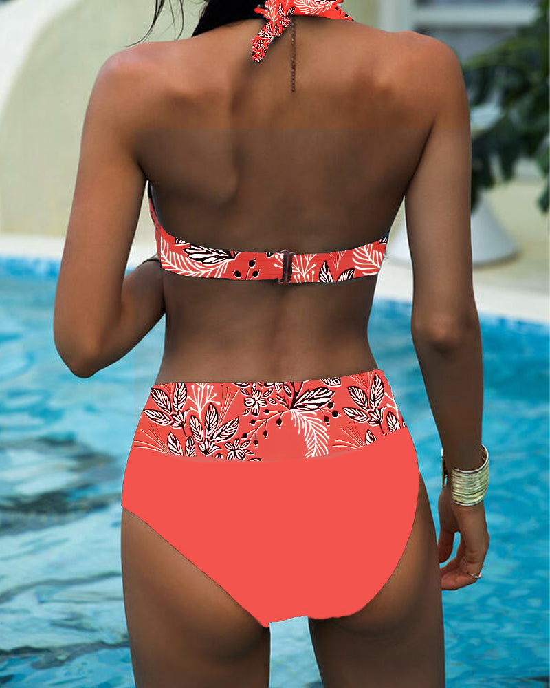 Althea® | Bikiniset met halternekprint