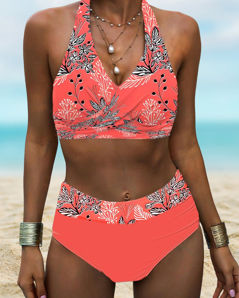 Althea® | Bikiniset met halternekprint