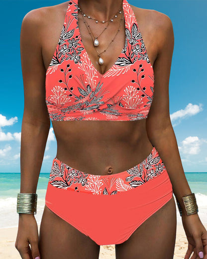 Althea® | Bikiniset met halternekprint