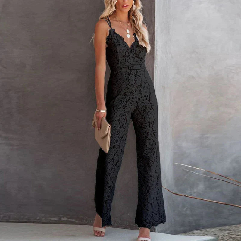 Aurora® Getailleerde en elegante algemene jumpsuit