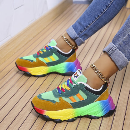 Shoein® | Regenboog sneakers