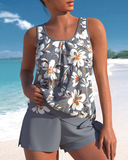 Kandra® | Tankini in casual stijl en print