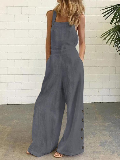 Sarah® | Stijlvolle jumpsuit voor dames met steekzakken - Perfect voor dagelijks gebruik