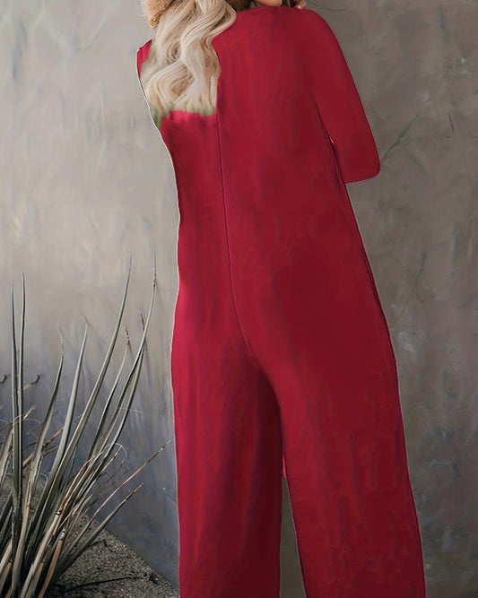 Amber Tijdloze en elegante winterjumpsuit