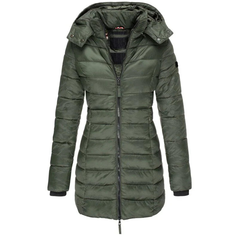 Yasmine Getailleerd en elegant winterjack