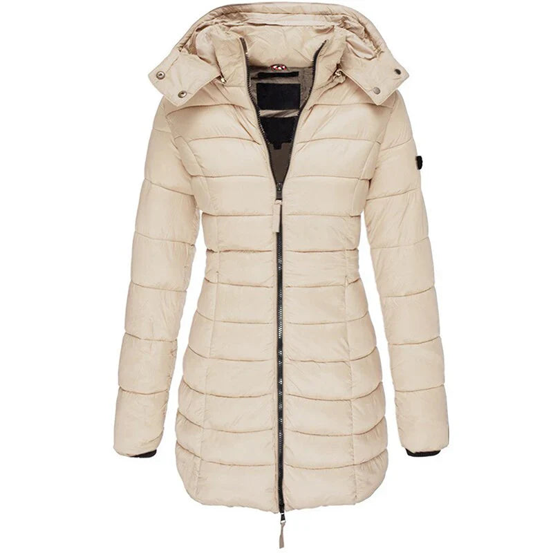 Yasmine Getailleerd en elegant winterjack