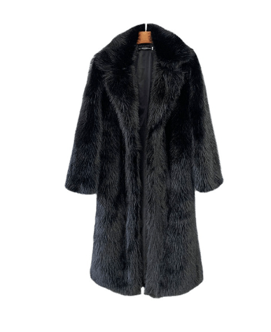 Fluffy Faux Fur Winter Coat - Kelly Obi New York