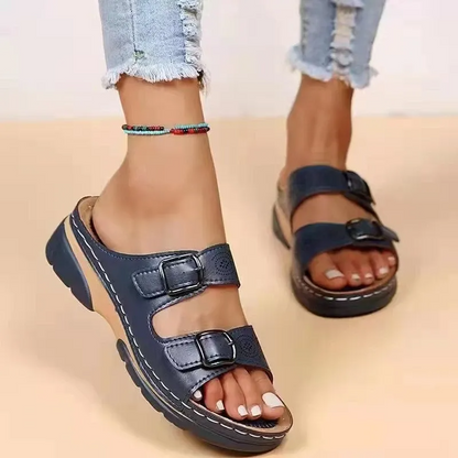 Trendy en ondersteunende orthopedische wintersandalen