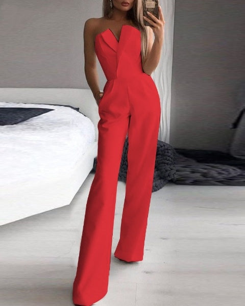 Leyla® | Klassieke en comfortabele algemene jumpsuit