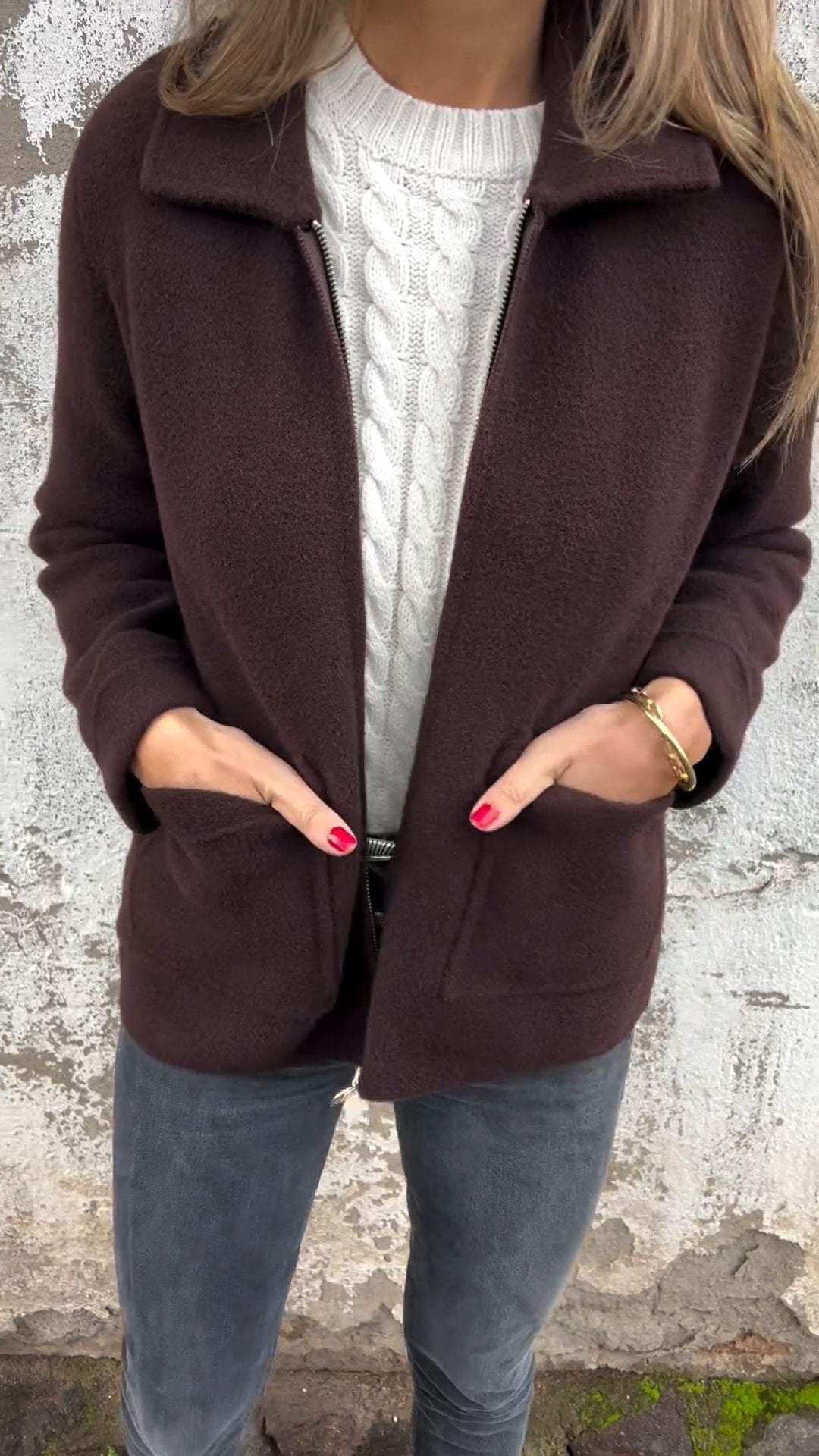 Léonie | Elegante en casual winterjas