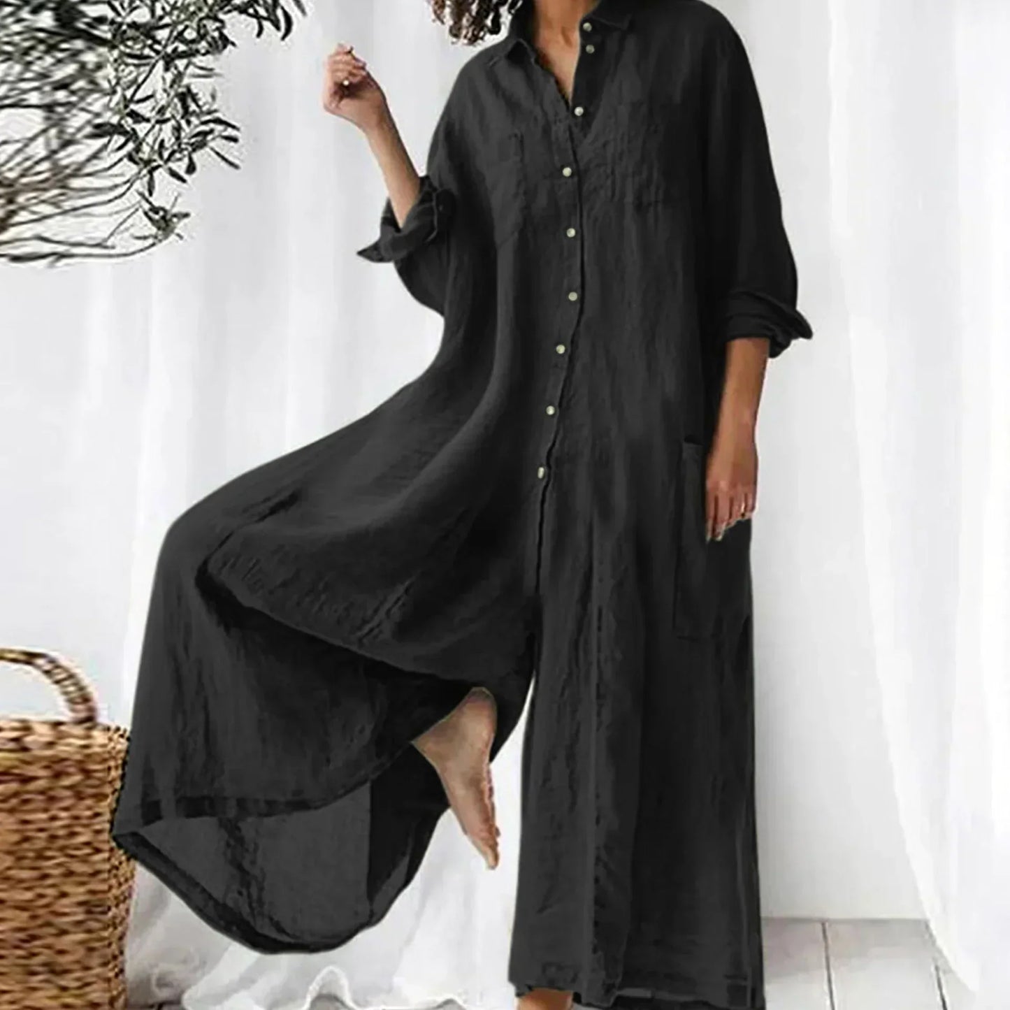 Ashira Klassieke en elegante winterjumpsuit