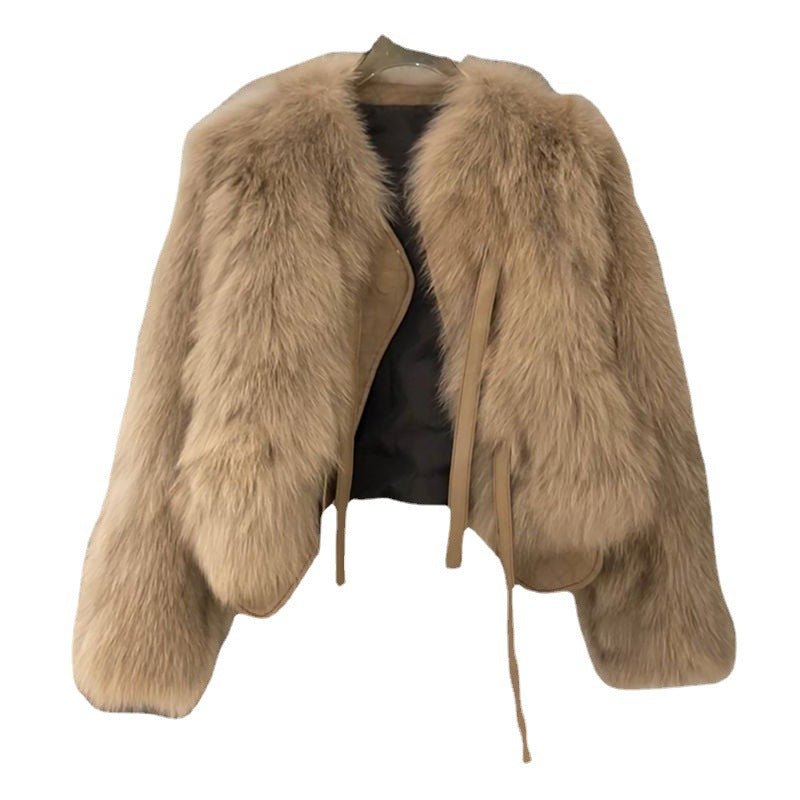 Short Faux Fur Winter SCoat - Kelly Obi New York